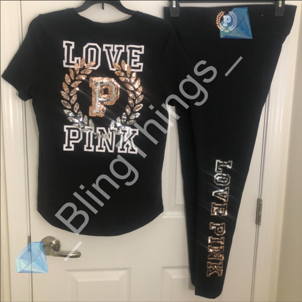 💎Rare VS PINK Ombré Bling Outfit💎